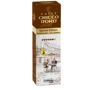 Chicco d'Oro Chicco D'Oro Espresso Bar Coffee Capsules 10бр за Tchibo Cafissimo и Caffitaly