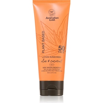 Image 1 of Australian Gold Plant Based защитен крем за лице SPF 50 88ml