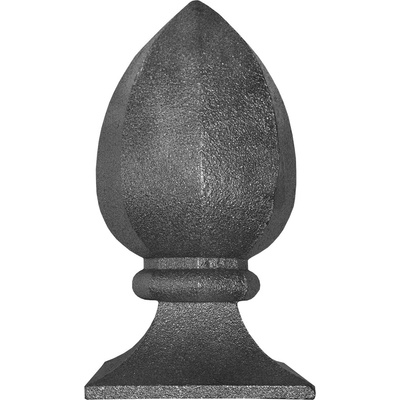 Šiška H = 180 mm, podstavec 98 x 98 mm, dutá