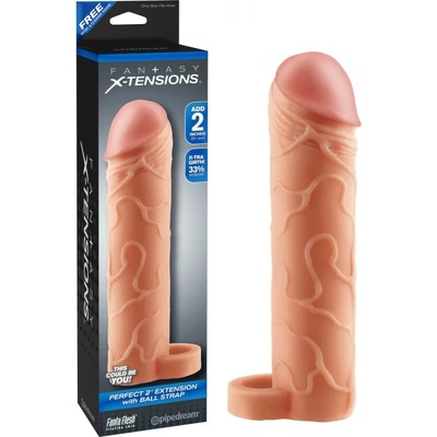 Пенис удължител, увеличете размерите, 19см. - Perfect 2 (PIPE411721)