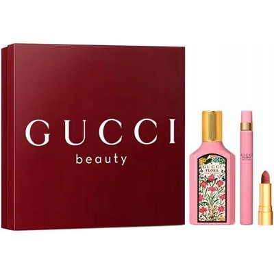 Gucci Flora Gorgeous Gardenia EDP 50 ml + EDP 10 ml + rtěnka 1 g