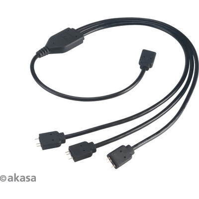 AKASA RGB LED kabel-splitter adresovatelný 50 cm – Zboží Živě