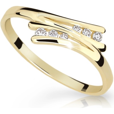 Cutie Jewellery diamonds dámský prsten Z6711 1950 ze zlata s diamanty Růžová