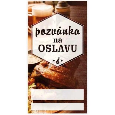 MFP paper s.r.o. Pozvánka P015 Na oslavu
