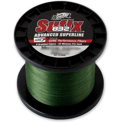 Sufix Šnůra 832 Braid Tmavě Zelená 1m 0,13mm 8,2kg