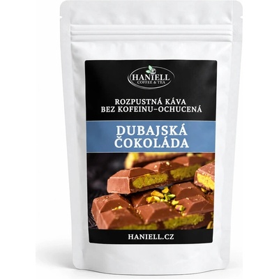 Haniell Bezkofeinová rozpustná káva Dubajská čokoláda 200 g