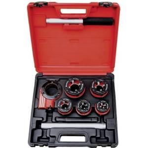 MTX Комплект за нарязване на резби mtx 773329 1/4" - 1 1/4" с тресчотка (8 части)