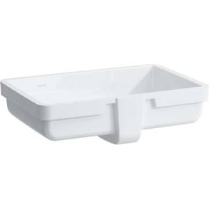 Laufen Living - Вградена мивка 55x36 см, без отвор за смесител, бяла H8124300001551 (H8124300001551)