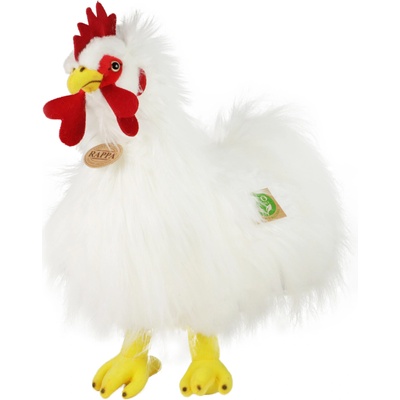 Rappa Плюшена играчка Rappa Еко приятели - Бял петел, 33 cm (211230)