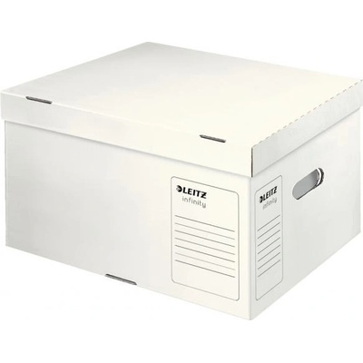 Leitz ES610400 archívna škatuľa Infinity s vekom biela L
