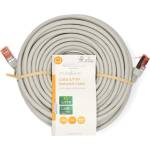 Nedis CCGL85220GY150 UTP / FTP Cat6 пач кабел, RJ45 с позлатени конектори, 10/100/1000 Mbit/s, дължина 15 м (CCGL85220GY150)