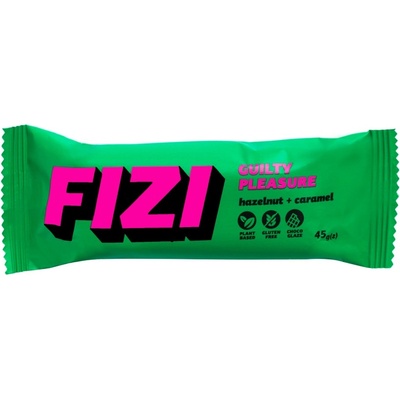 Fizi LLC Tyčinka s čokoládovou polevou lieskový orech a karamel 45 g