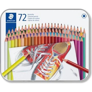 STAEDTLER Комплект цветни моливи, шестоъгълни, в метална кутия, staedtler "175", 72 различни цвята 175 m72 (175 m72)