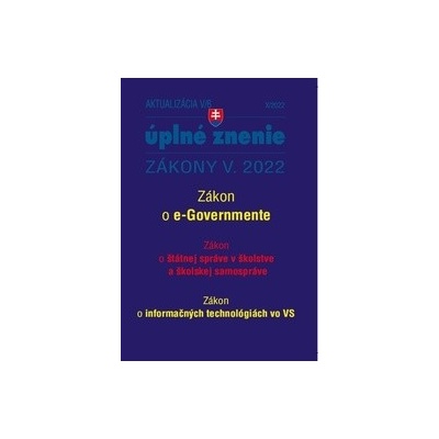 Aktualizácia V/6 / 2022 - štátna služba