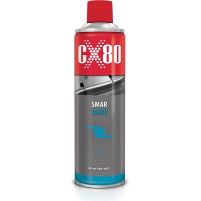 CX80 Bílé mazivo na řetězy 500 ml