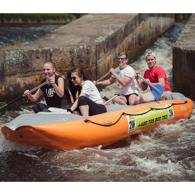 Rafty na Vltavě 4 osoby 25 kilometrů