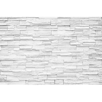 DIMEX ART s. r. o Флизелинов фототапет декоративен модел на бяла стена 375 x 250 см