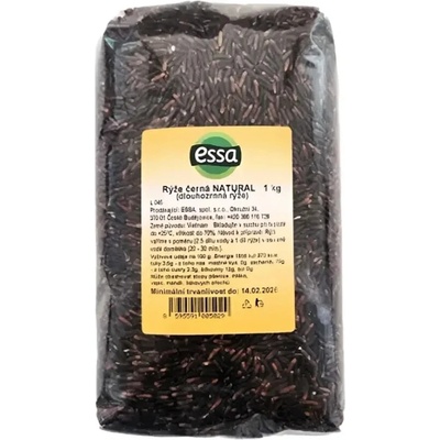 Essa Čierna natural ryža 1 kg
