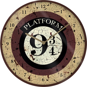 Harry Potter - hodiny - Nástupiště 9 3/4
