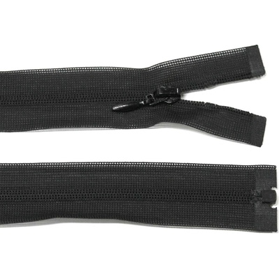 Spirálový zip no.3 skrytý rozepínací 60cm - více barev color: 732 černá