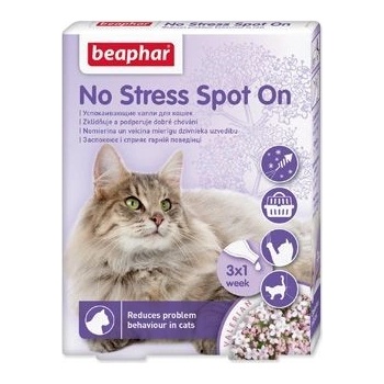 Beaphar No Stress Spot On pre mačky 3 pipety á 0,4 ml