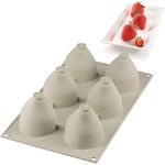Silikomart Форма за сладки Fragole e Panna силиконова (26.267.13.0065)
