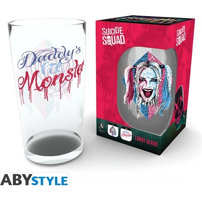 DC COMICS Verre XXL Harley Quinn Face GLB0089 400 ml