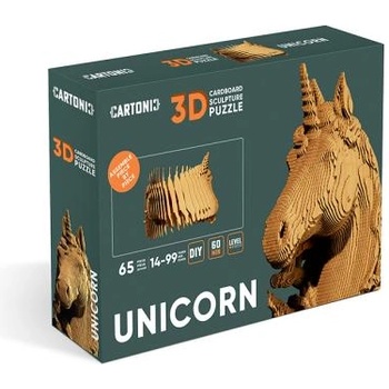 Cartonic Картонен 3d пъзел Еднорог