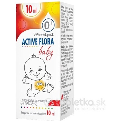 Active Flora Baby detské kvapky 10 ml