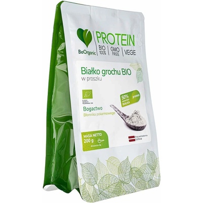 BeOrganic Hrachový protein 200 g
