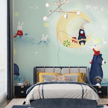 Art gift Фототапет Лунно парти