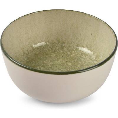 ONA Gravel Zelená krémovo biela kameninová miska 740 ml