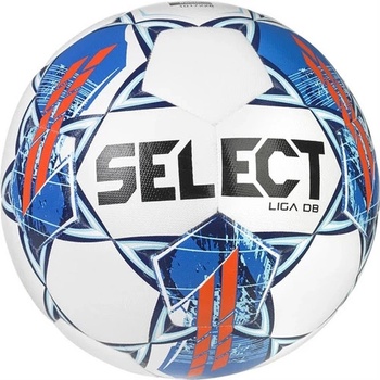 Select Футболна топка, размер 4 - select fb liga db white/blue