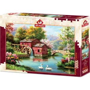 Art Puzzle Пъзел Art Puzzle от 1000 части - Старата червена мелница (5188)