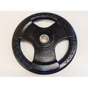 S-Sport Тежестен диск, 31 мм, гумиран, 10 кг s-sport