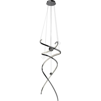 MAXlight p0500d -led Димируем пендел ritz led/100w/230v Ø 60 см cri 90 черен (ma0130)