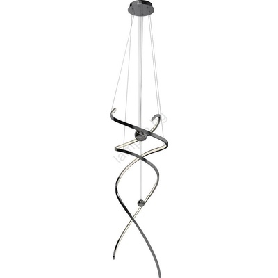 MAXlight p0500d -led Димируем пендел ritz led/100w/230v Ø 60 см cri 90 черен (ma0130)