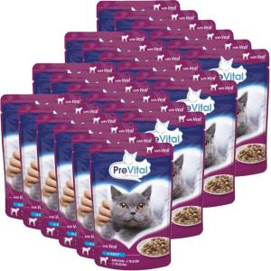 PreVital Cat Консерва с телешко в сос 24 x 100 г
