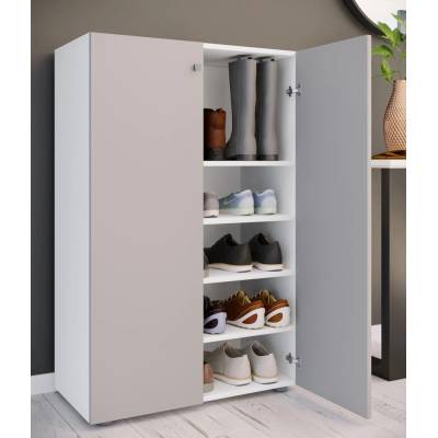 VCM Lona XL 5dílný 70 × 39 × 110 cm bílý
