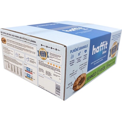 Haffit Blue jehněčí s rýží 7,5 kg