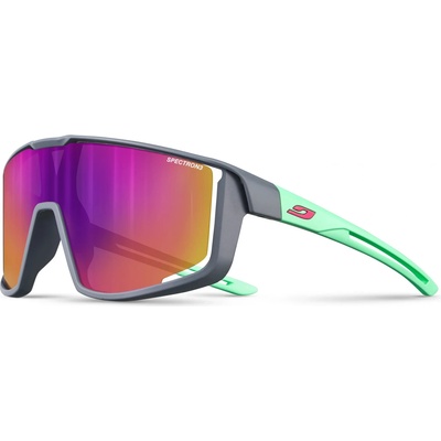 Julbo Детски очила за колоездене Julbo Kid's Fury S Spectron3 (VLT 13%) Cycling glasses - Grey / Mint - размер 8-12 Years (205-2858-0211)