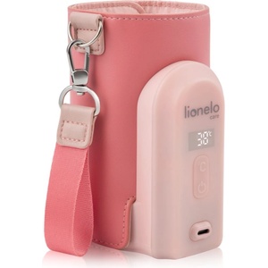Lionelo Care Thermup Go Evo Нагревател за бебешки бутилки Coral Pink