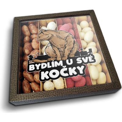 Sablio Mandle v čokoládě Bydlím u své kočky 4x 80 g