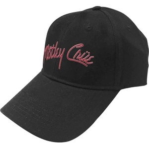 Mötley Crüe Logo Black UNI (MOTCAP02B)