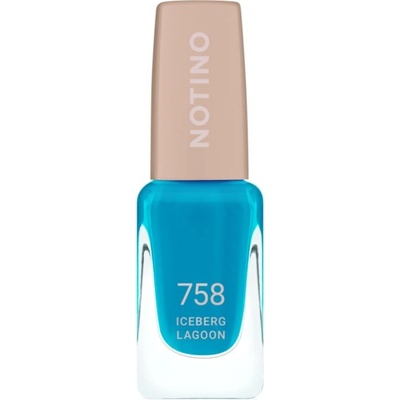 Notino Gel Effect Nail Polish lak na nehty s gelovým efektem 758 Iceberg Lagoon 10 ml