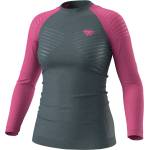 Dynafit Дамско мериносово термобельо Dynafit Women's Tour Light Merino L/S Tee Merino base layer - Magenta (115-1279-0614)