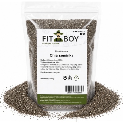 FITBOY Chia semínka 5000 g