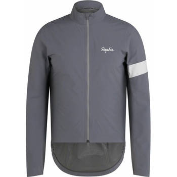 Rapha Core Rain Jacket grey white pánska