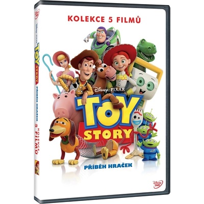 Toy Story 1-5 kolekce - 5DVD