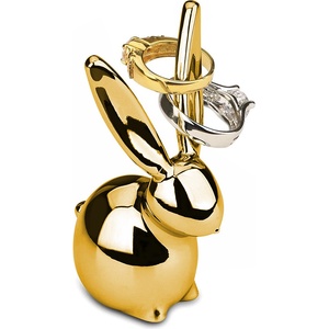 Umbra HK Limited Umbra Поставка за пръстени zoola bunny - зайче - цвят месинг (umbra-299213-104)